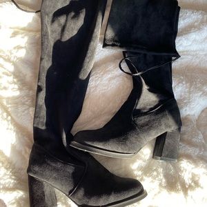 Black over the knee SHEIN boots size 40 (8.5) only worn once